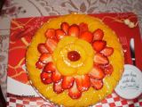 Receta Tartaleta de melocotones y fresas