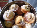 Receta Muffins de arándanos y queso