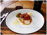 Receta Medallones de solomillo con chutney de tomate