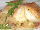 Receta Pescado al albariño