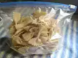 Receta Moñitos, farfalle, lacitos, pasta casera