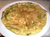Receta Tortilla de espárragos trigueros salvajes