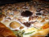 Receta Tarta de setas y atun/ tarte champignons-thon