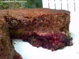 Receta Chocolate plum cake (bizcocho de ciruelas y chocolate)