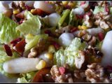 Receta Ensalada en cama de membrillo