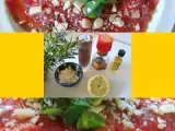 Receta Carpaccio de solomillo de ternera