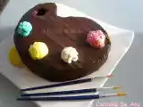 Receta Tarta paleta de pintor