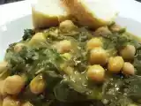 Receta Espinacas y garbanzos a la andaluza