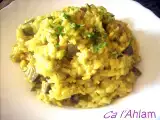 Receta Risotto de berenjenas