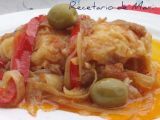 Receta Bacalao encebollado (paso a paso)