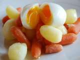 Receta Video-receta: verdura cocida con huevo mollet