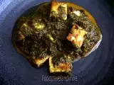 Receta Palak paneer....my plato indio favorito