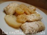 Receta Merluza al estilo árabe con patatas en fussioncook
