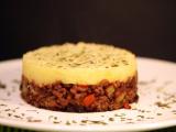 Receta Pastel de carne con pasas y patata