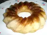 Receta Puding de pan en microondas