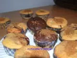 Receta Muffins marmolados