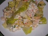 Receta Ensalada de cangrejo con dressing