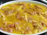 Receta Pollo a la naranja con sobre de cebolla
