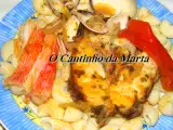 Receta Maruca estufada com amêijoas e delícias do mar