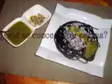 Receta Espaguetis de sepia al pesto de pistachos