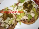Receta Sopes de pollo