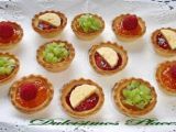 Receta petits fours, mini tartaletas de frutas