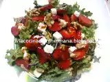 Receta Ensalada de fresas