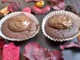 Receta Muffins de chocolate con crema pastelera