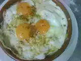 Receta Huevos estrellados con escombros