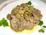 Receta Solomillo al ajillo