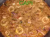 Receta Arroz de calamar de playa.