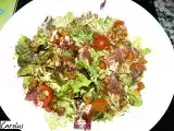 Receta Ensalada ibérica crujiente