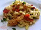 Receta Fideos a lo pobre con pimientos y hierbas