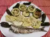 Receta Sardinas saladas con huevos revueltos