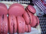 Receta Macarons de mermelada de cereza