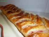 Receta Trenza de hojaldre rellena