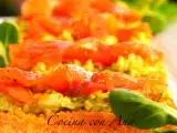 Receta Barquitos de salmon y guacamole