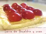 Receta Tarta de hojaldre y uvas