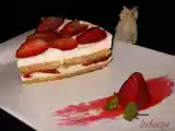 Receta Tarta de fresas y queso