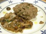 Receta Hamburger con funghi (hamburguesa con setas)