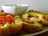 Receta Papas al horno estilo americano (baked potatoes)