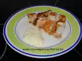 Receta Rape alangostado