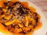Receta Ensalada de naranja, mango y arenques