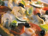 Receta Pizza mediterránea