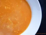 Receta Sopa de ajo y tomate