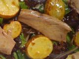 Receta Ensalada con patatas asadas