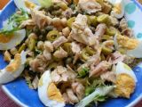 Receta Ensalada de garbanzos con atún claro