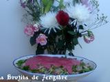 Receta Ensalada de jamón serrano con aderezo de frambuesas...un embrujo agridulce!!!