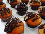 Receta Mini cupcakes de vainilla y chocolate