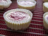 Receta Cupcakes de queso y frambuesa